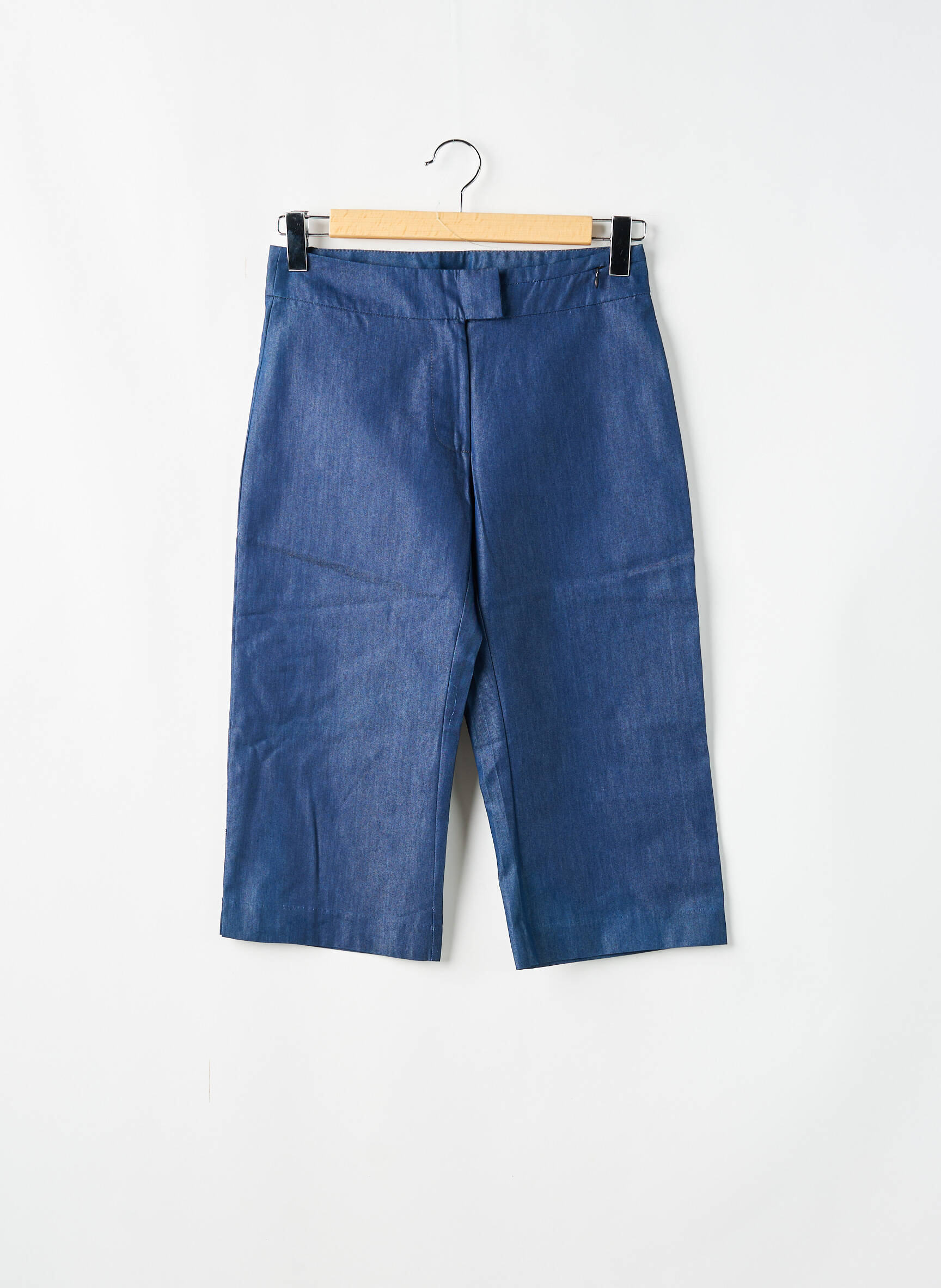 Pusilgių kelnių maža dydžio maža dydžio mėlyna PEPE JEANS moteris