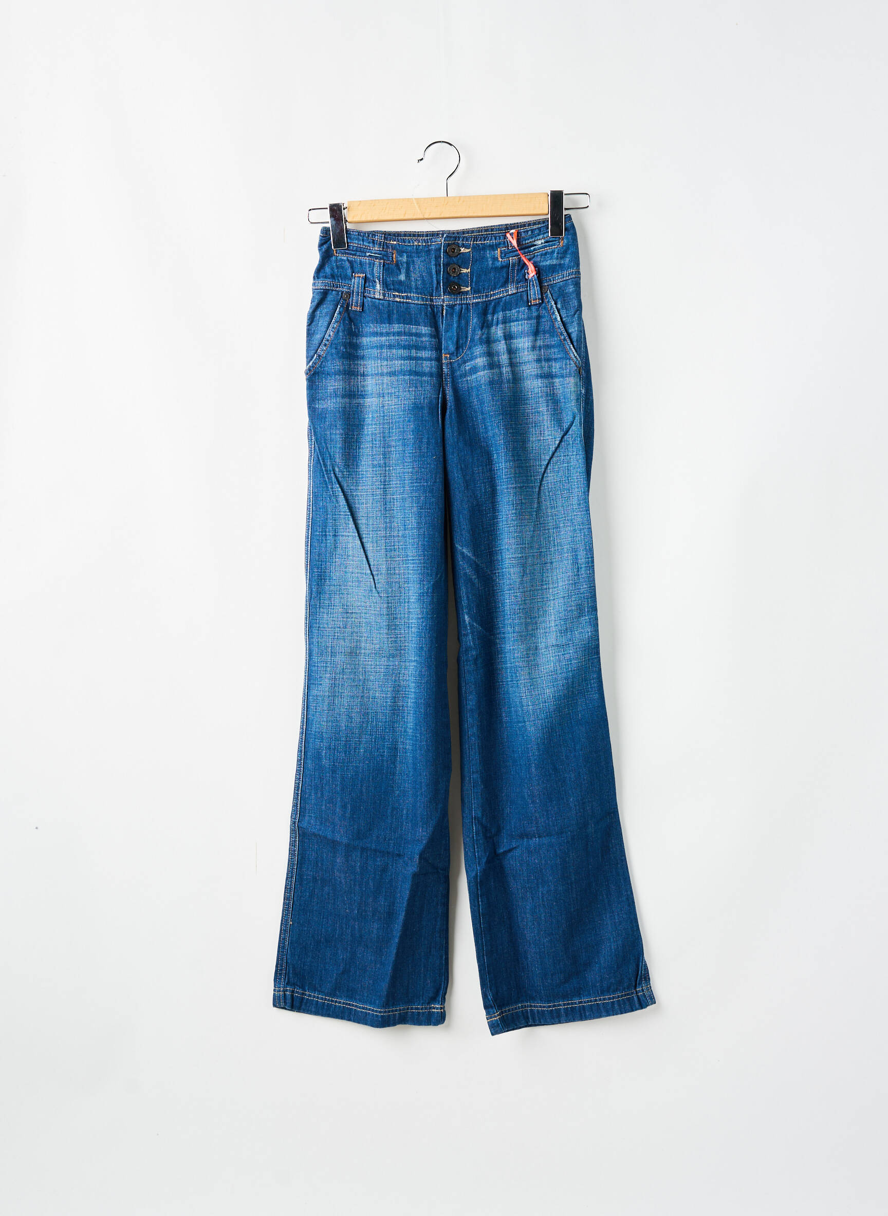 Bootcut džinsai brutinis audimas maža dydžio mėlyna PEPE JEANS moteris