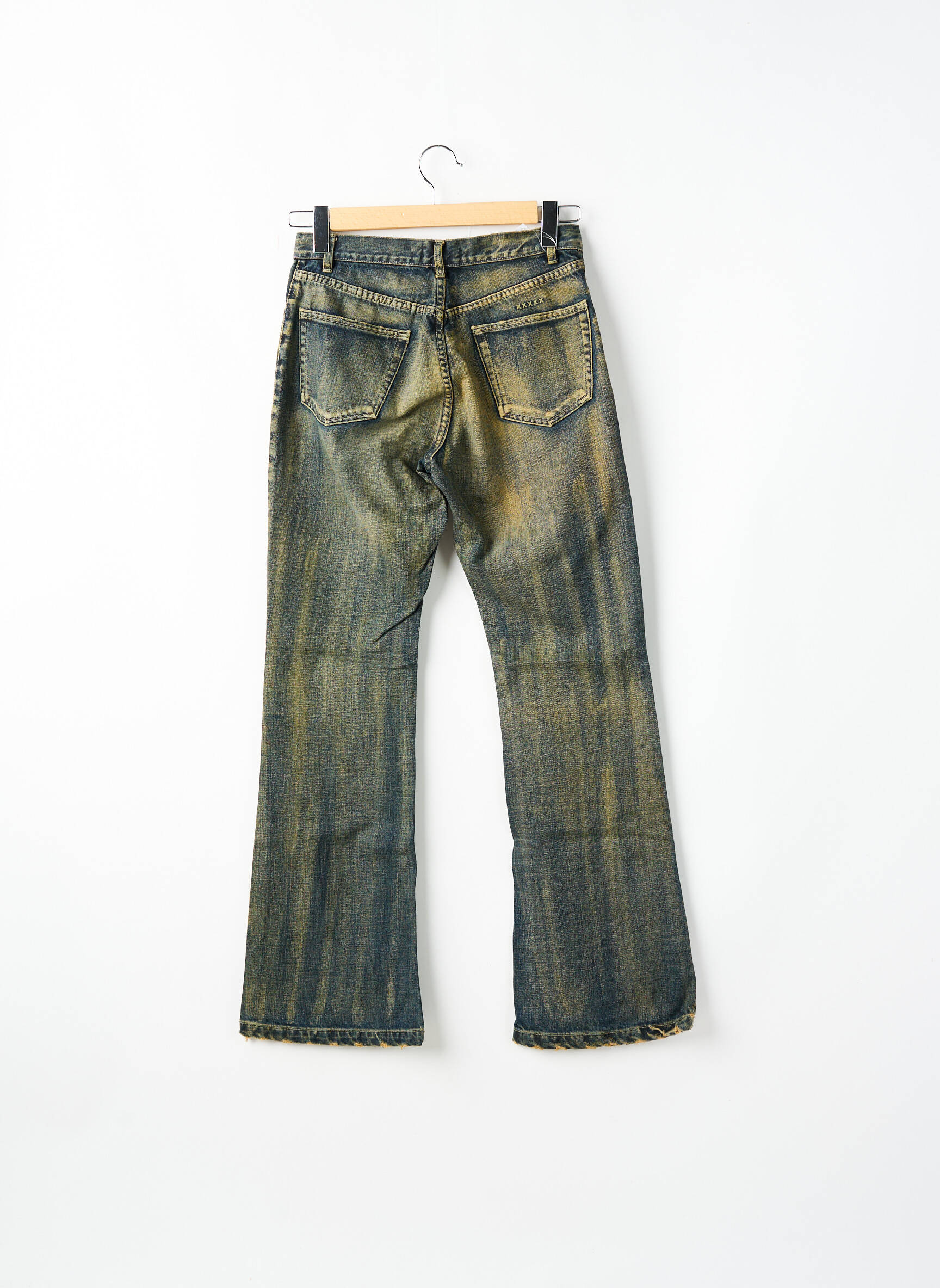 Bootcut džinsai kišenės mėlyna SCHOOL RAG moteris
