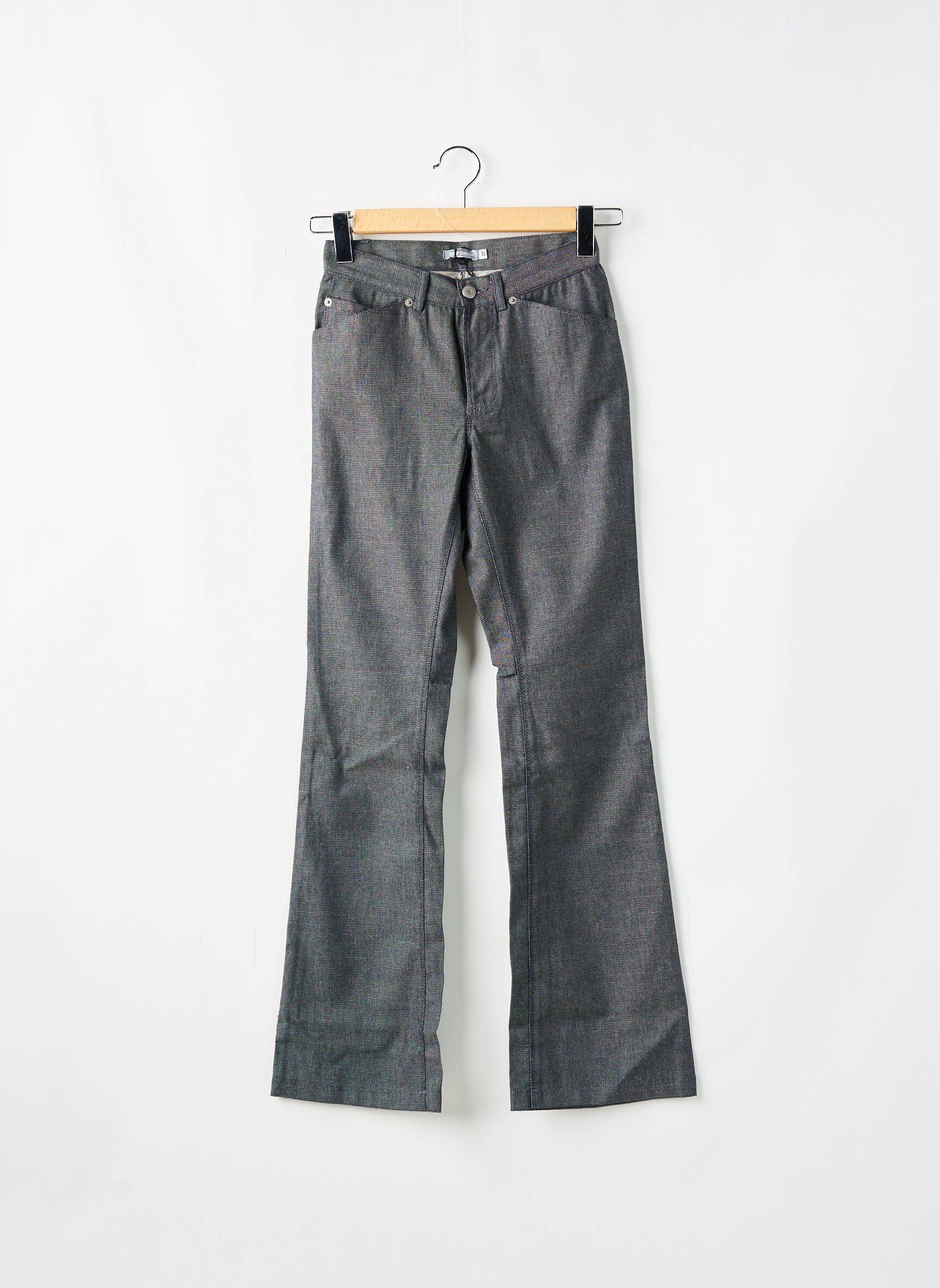 Bootcut džinsai kišenės pilka TEDDY SMITH moteris