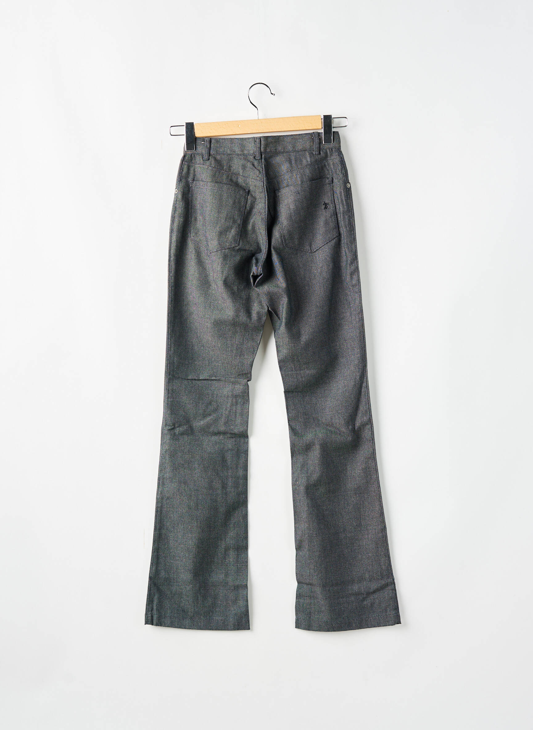 Bootcut džinsai kišenės pilka TEDDY SMITH moteris