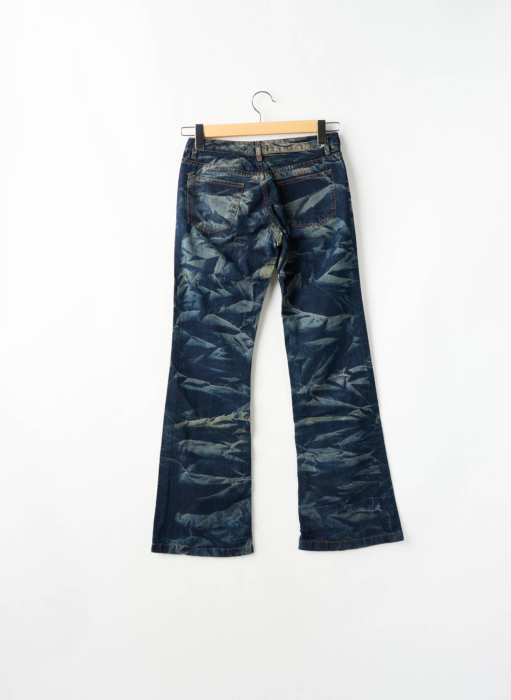 Bootcut džinsai tamprumas maža dydžio mėlyna SCHOOL RAG moteris
