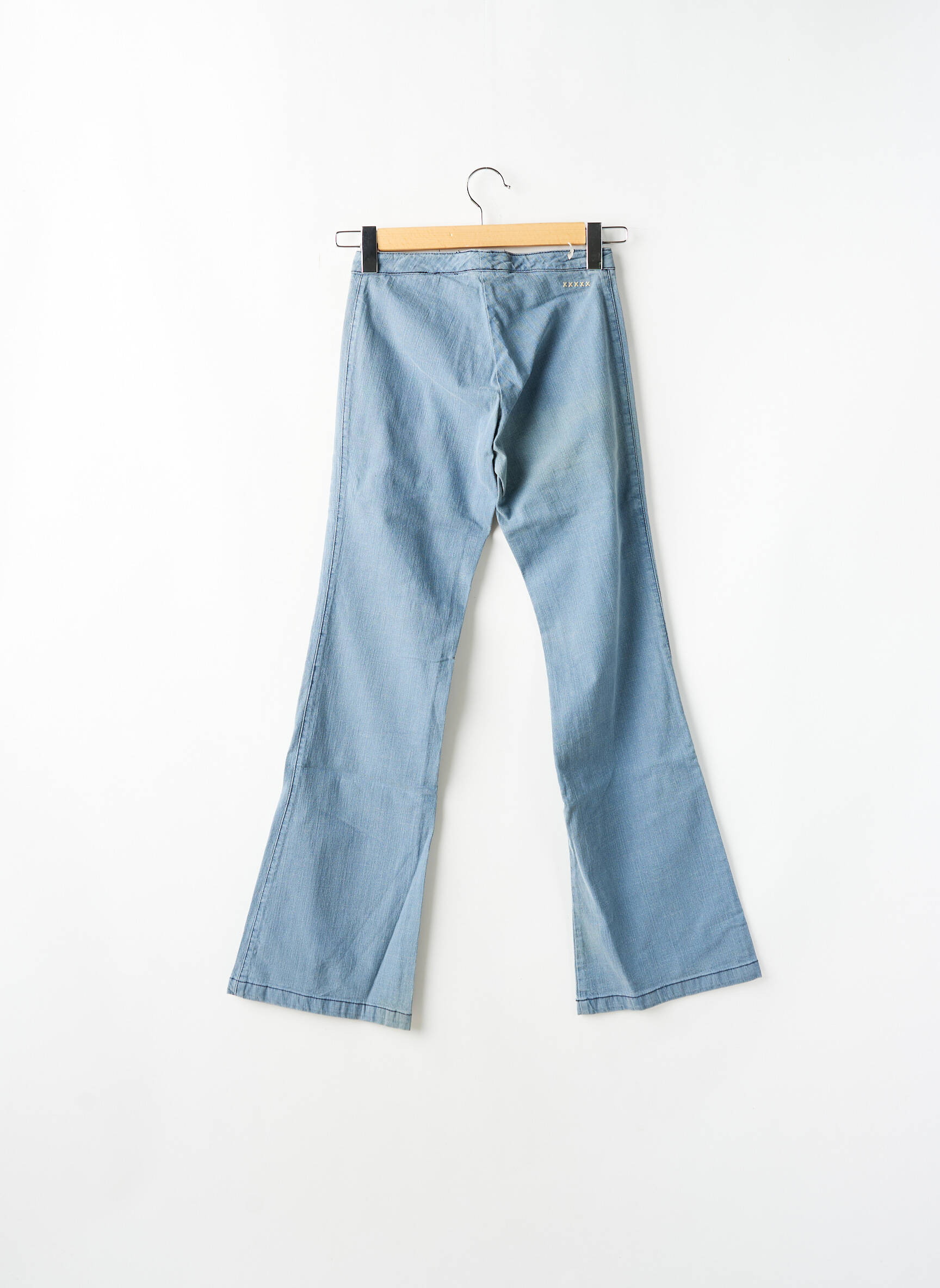 Bootcut džinsai aukšta talija aukšta talija mėlyna SCHOOL RAG moteris