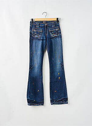Bootcut džinsai kišenės mėlyna RWD moteris
