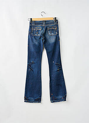 Bootcut džinsai kišenės mėlyna RWD moteris