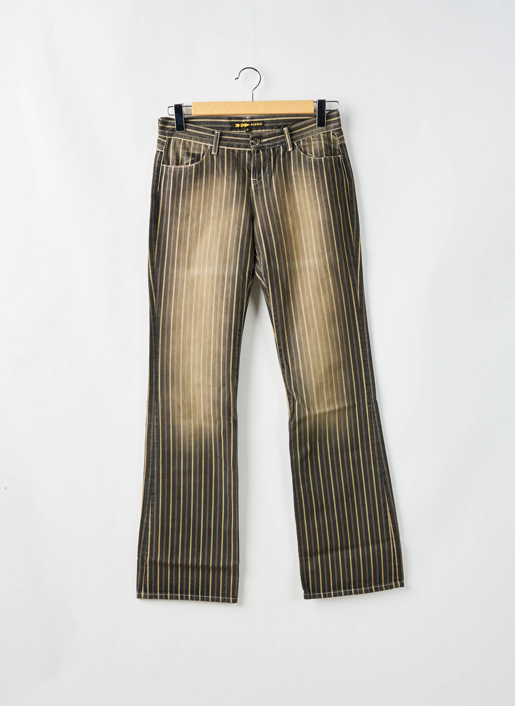Bootcut džinsai kišenės pilka RWD moteris