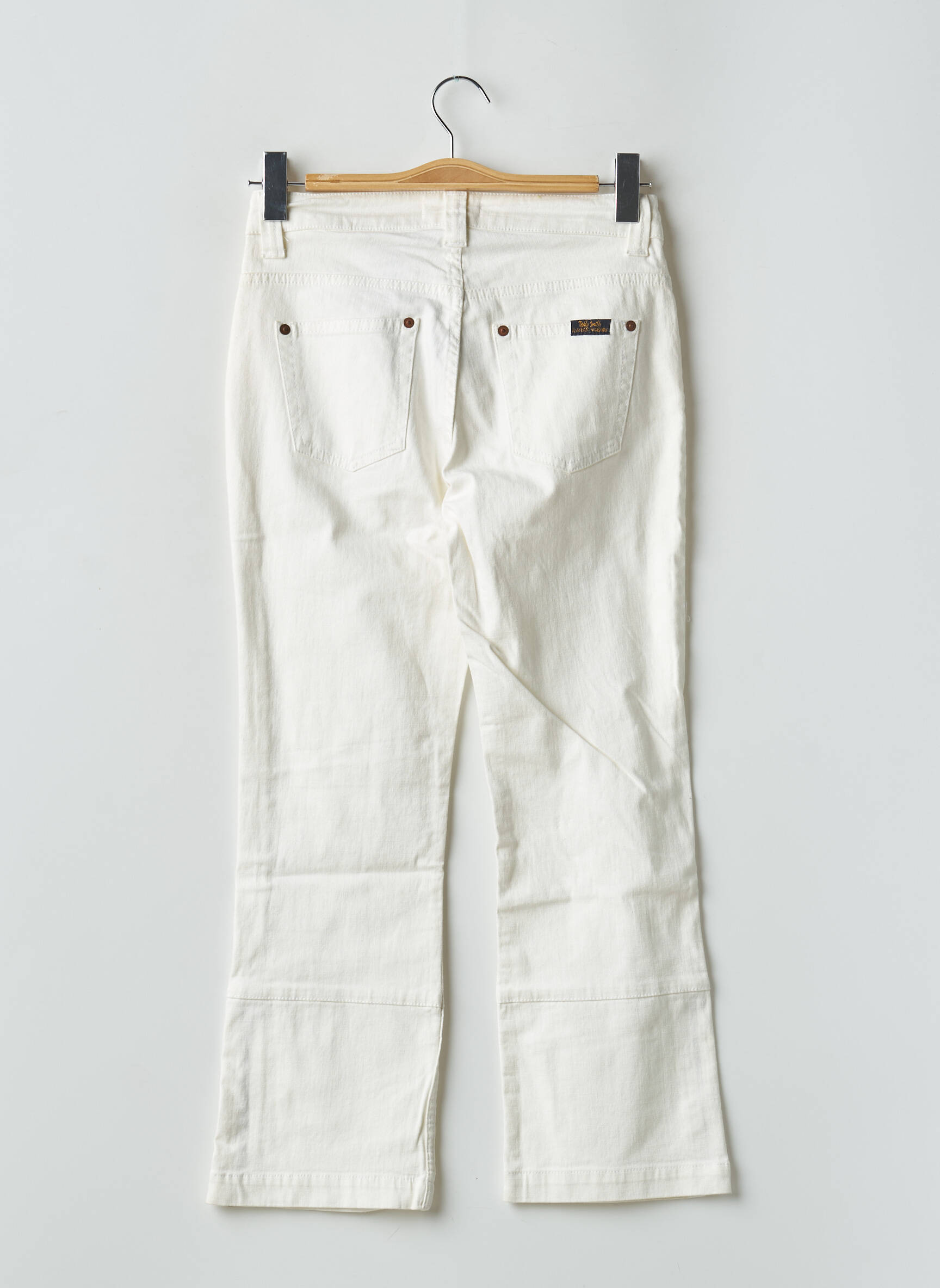 Bootcut džinsai normala dydis normala dydis baltas TEDDY SMITH moteris