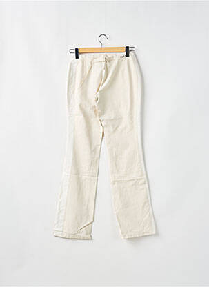 Tiesi kelnė popelinos audinys, kuris pasižymi lygiu ir tankiu paviršiumi. normala dydis bežinis SCHOOL RAG moteris