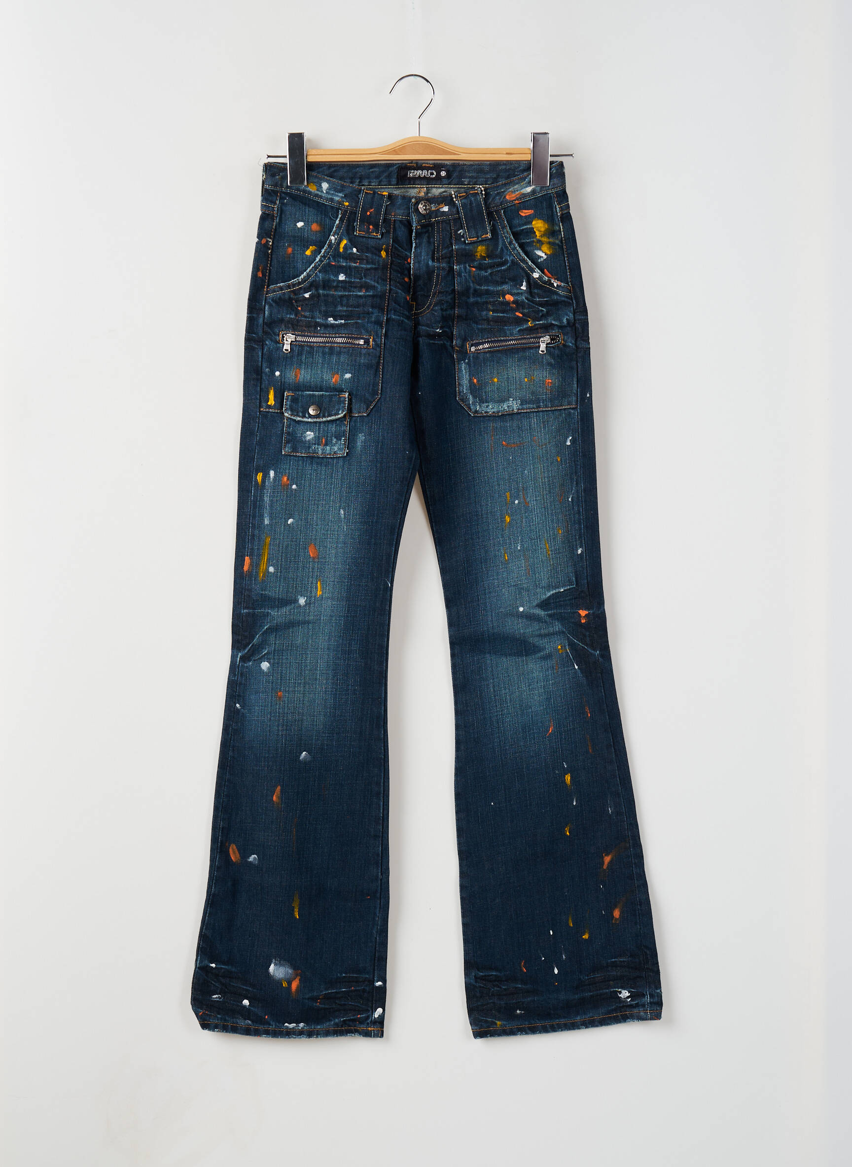 Bootcut džinsai normala dydis normala dydis mėlyna RWD moteris