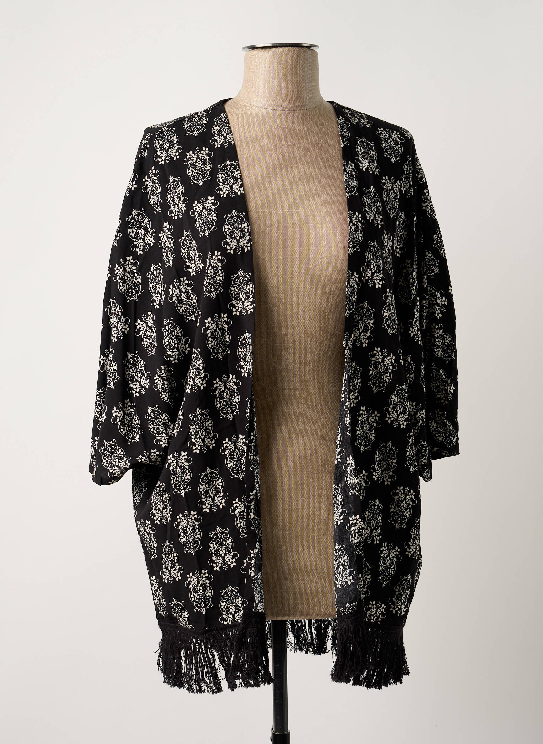 Kimono striukė fringe apdaila juodas O'NEILL moteris