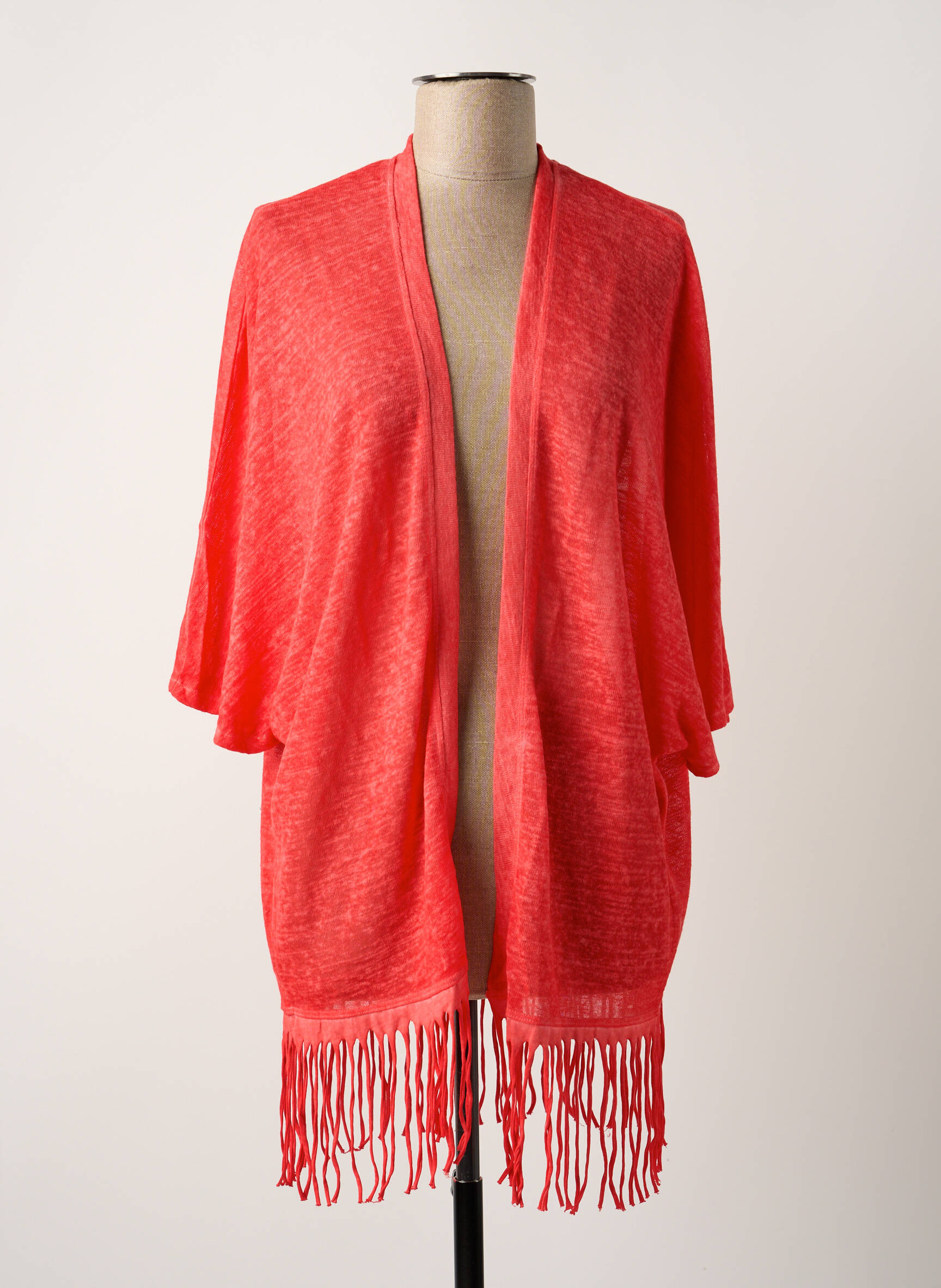 Kimono striukė fringe apdaila raudona O'NEILL moteris