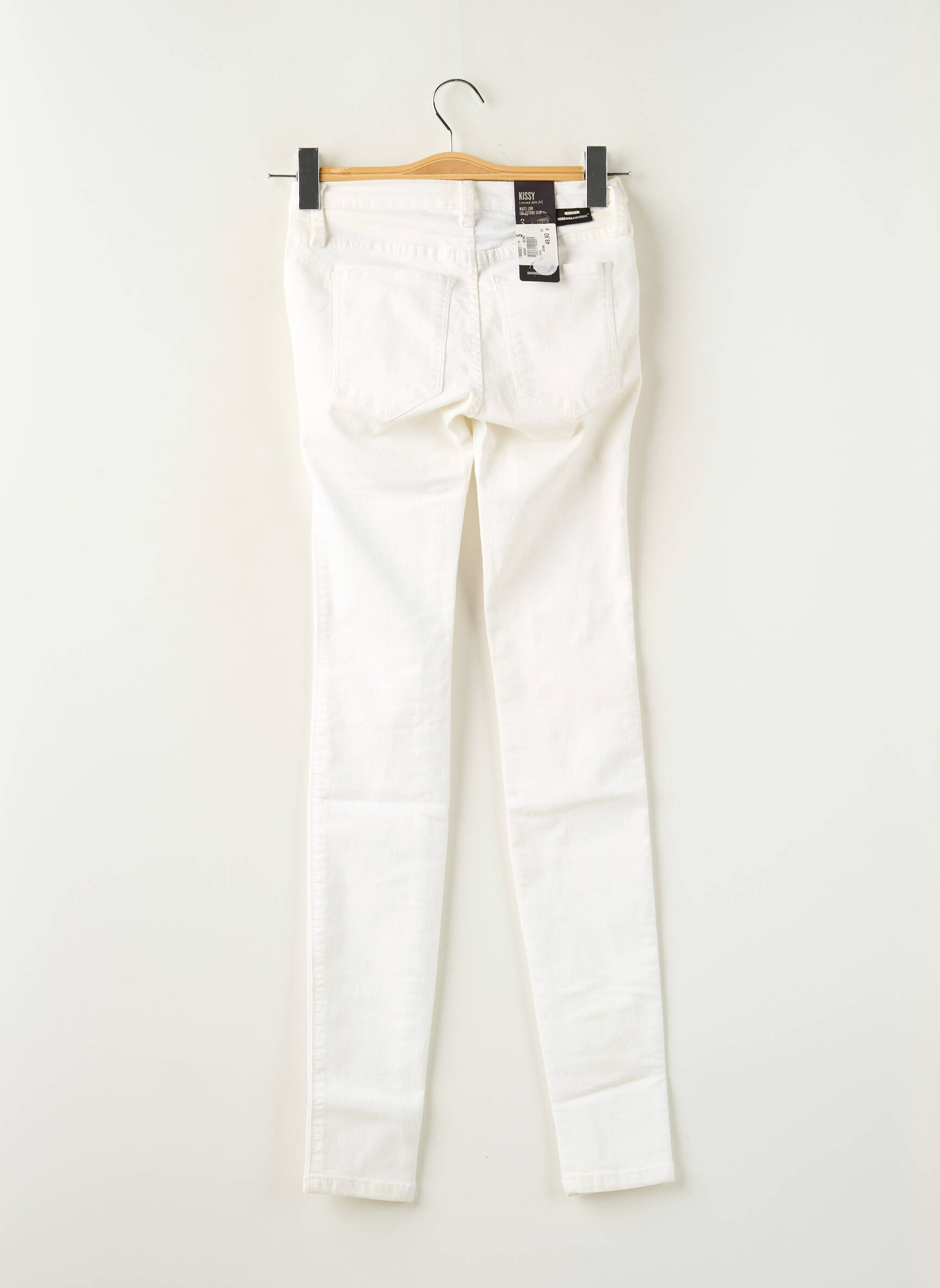 Jegging denimo audinys maža dydžio baltas DR DENIM moteris