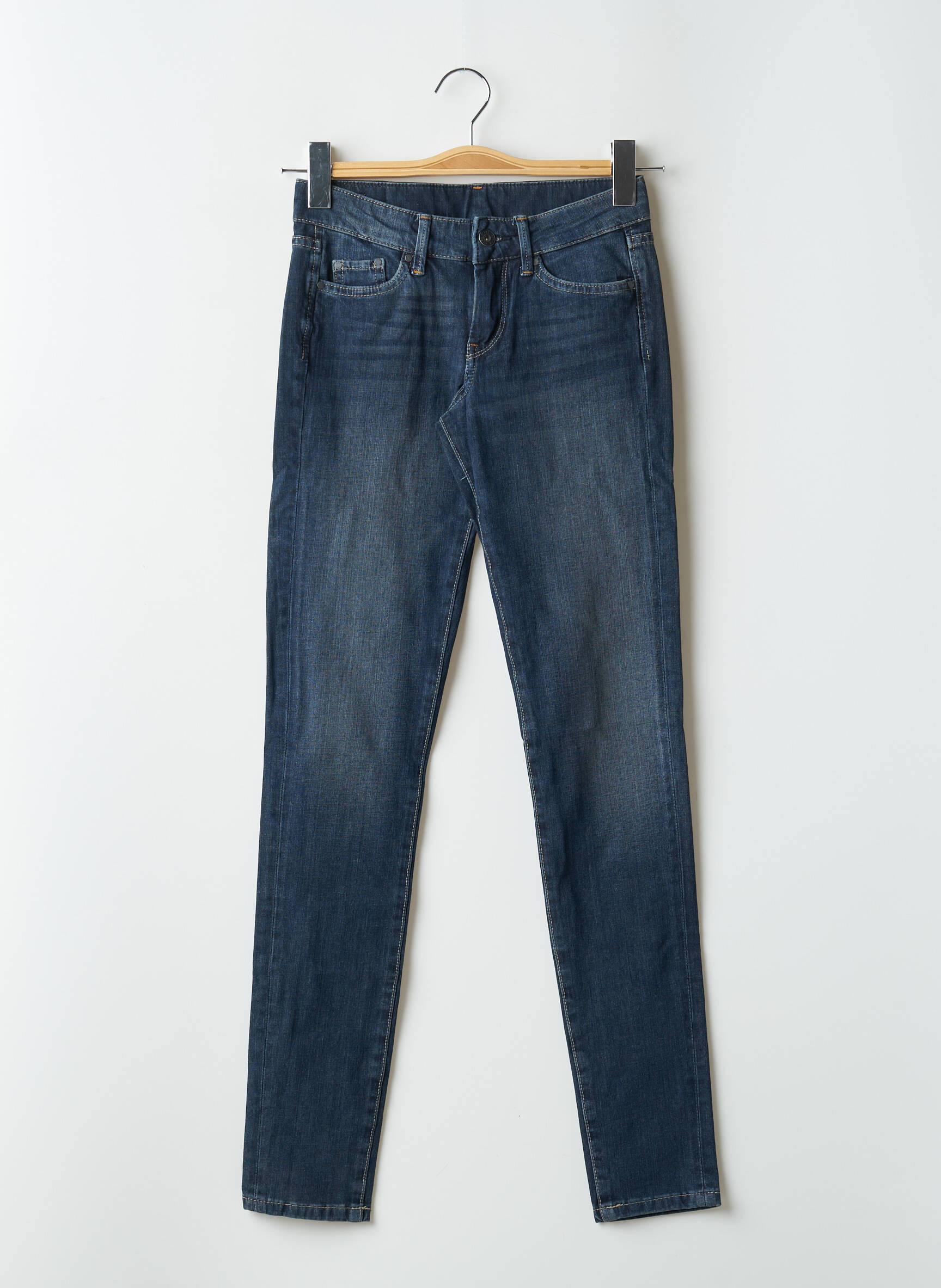 Lieknos džinsai normala dydis normala dydis mėlyna PEPE JEANS moteris