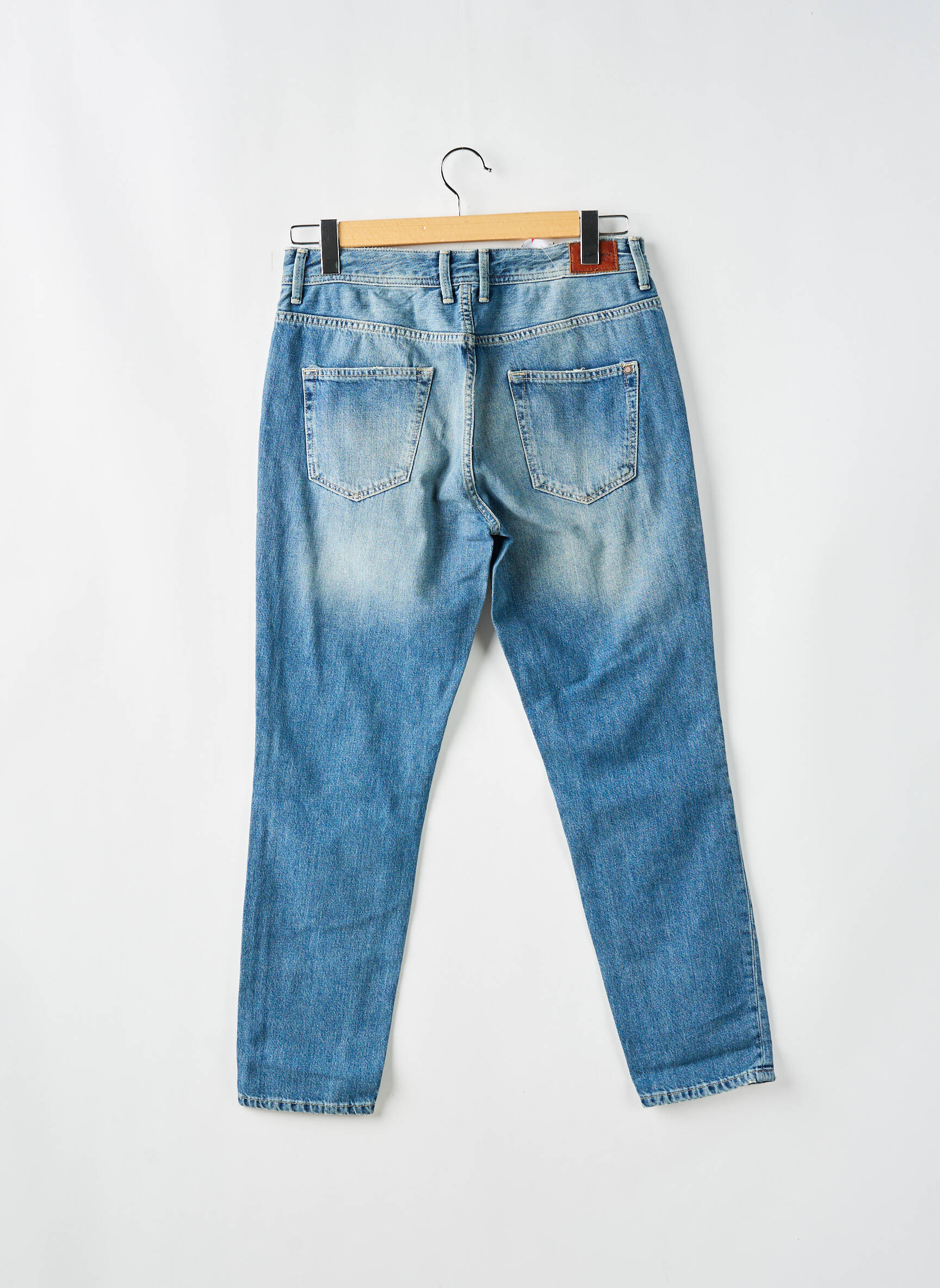 Lieknos džinsai brutinis audimas normala dydis mėlyna PEPE JEANS moteris
