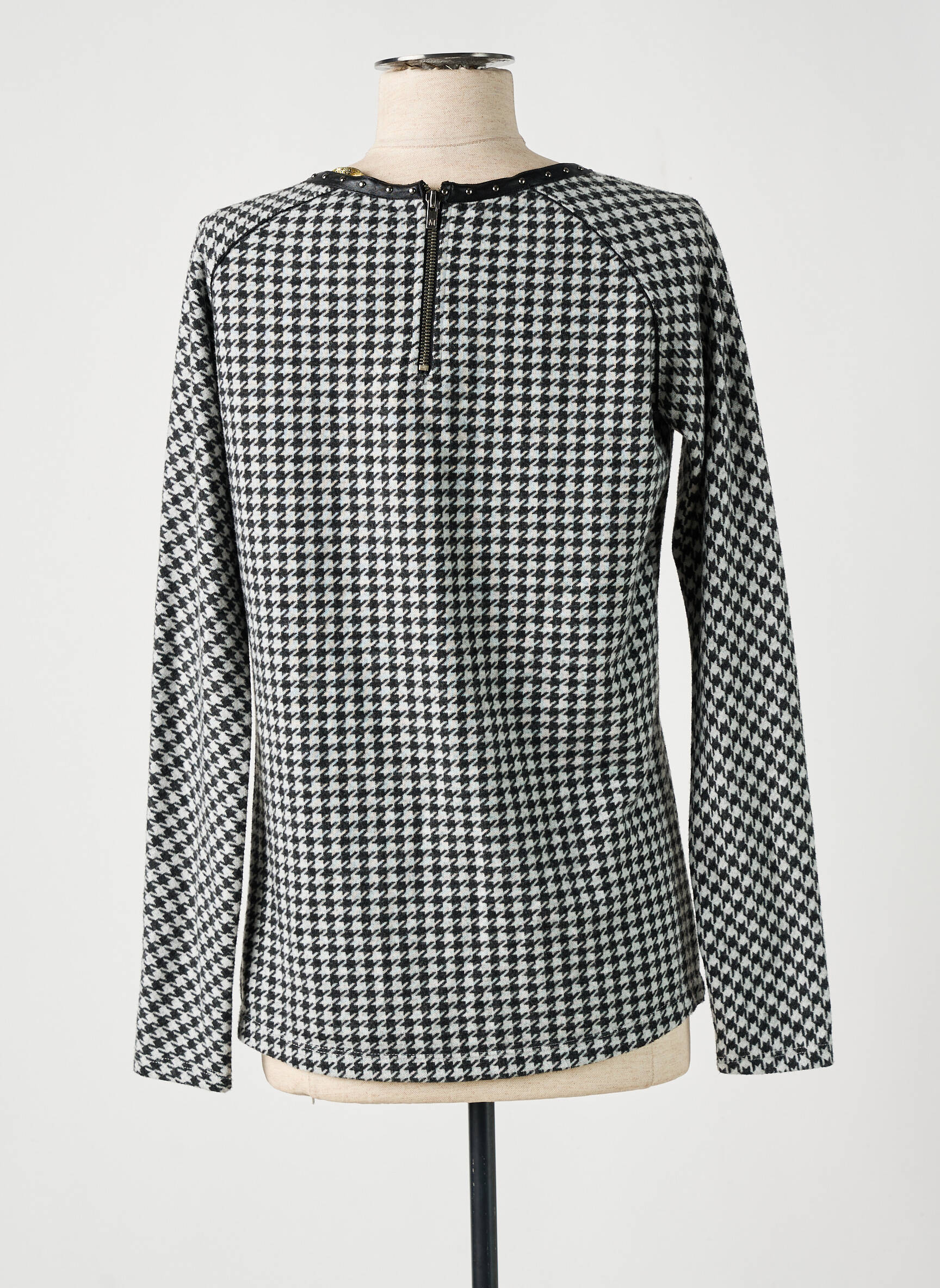 Viršūnė tamprumas ilgos rankovės juodas MAISON SCOTCH moteris