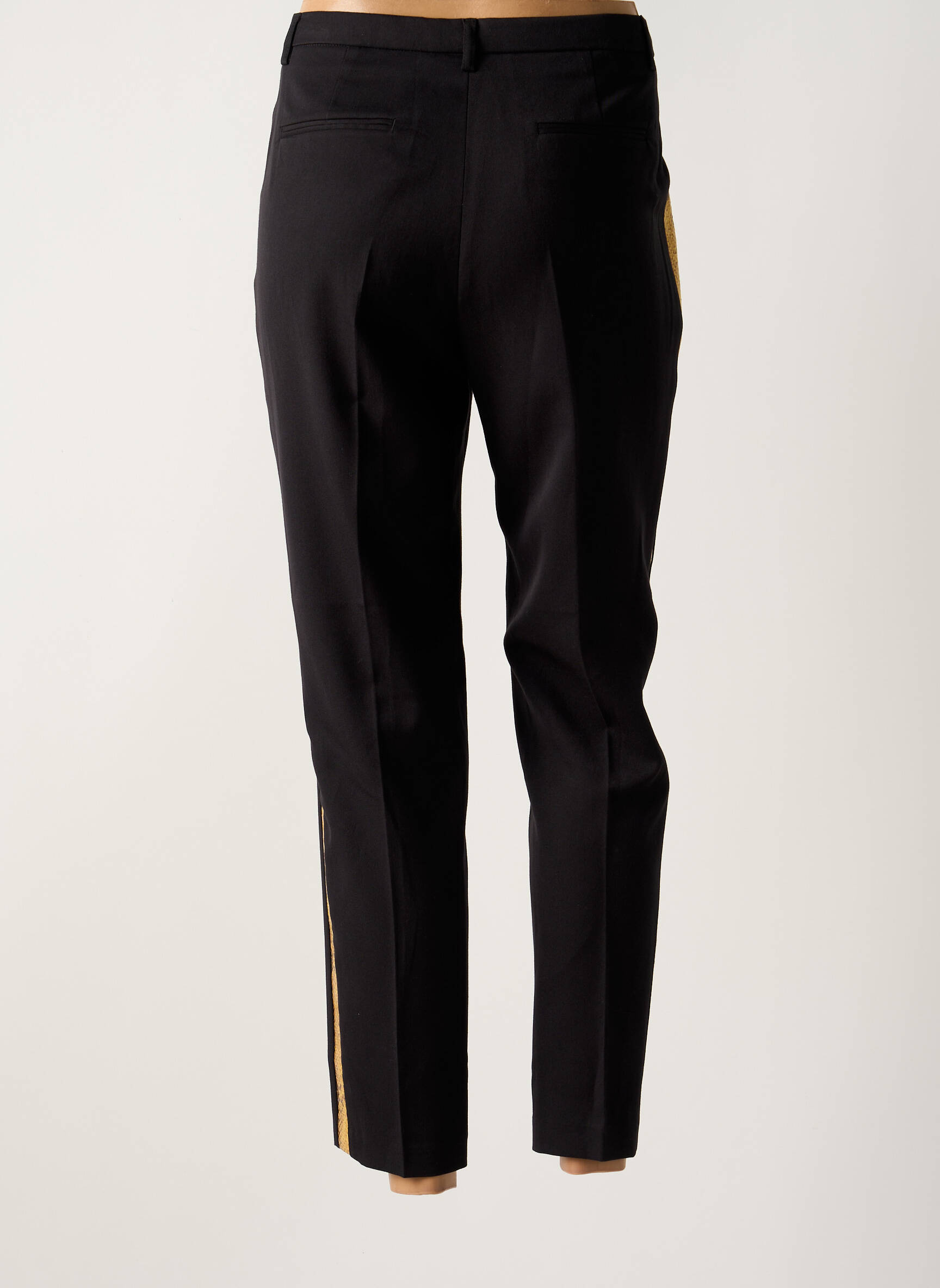 7/8 kelnės tamprumas maža dydžio juodas MAISON SCOTCH moteris