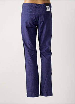 Chino kelnė šoniniai galonai su siuvinėjimu maža dydžio mėlyna MAISON SCOTCH moteris