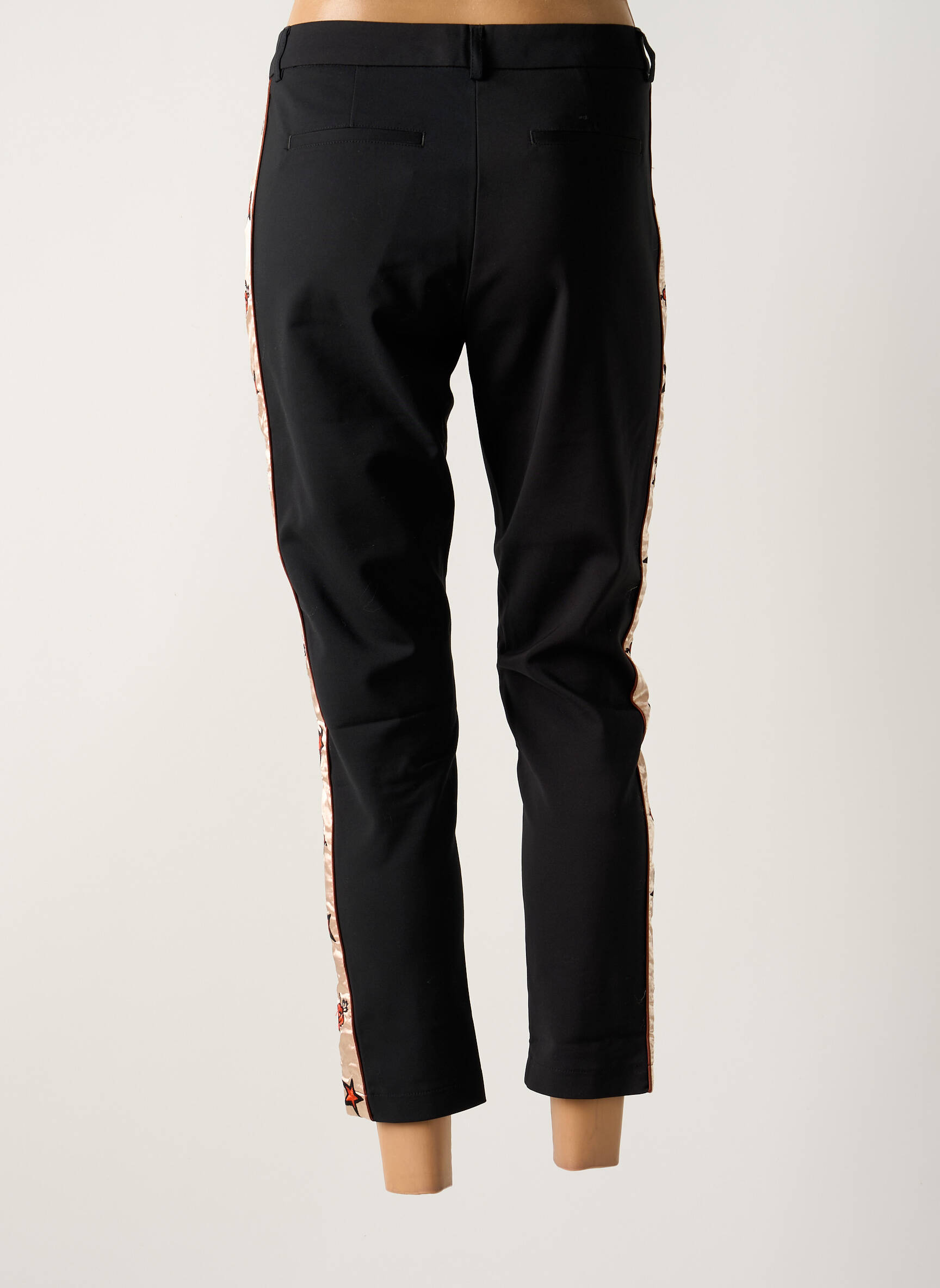 7/8 kelnės cigarečių pjaustytuvas maža dydžio juodas MAISON SCOTCH moteris