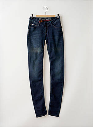 Lieknos džinsai aukšta talija aukšta talija mėlyna DR DENIM moteris