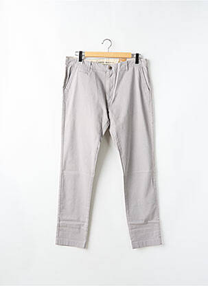 Chino kelnė tamprumas normala dydis pilka KNOWLEDGE COTTON APPAREL vyras