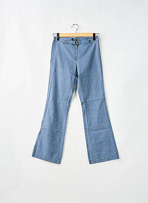 Bootcut džinsai aukšta talija aukšta talija mėlyna SCHOOL RAG moteris