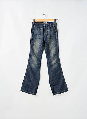 Bootcut džinsai aukšta talija aukšta talija mėlyna TEDDY SMITH moteris