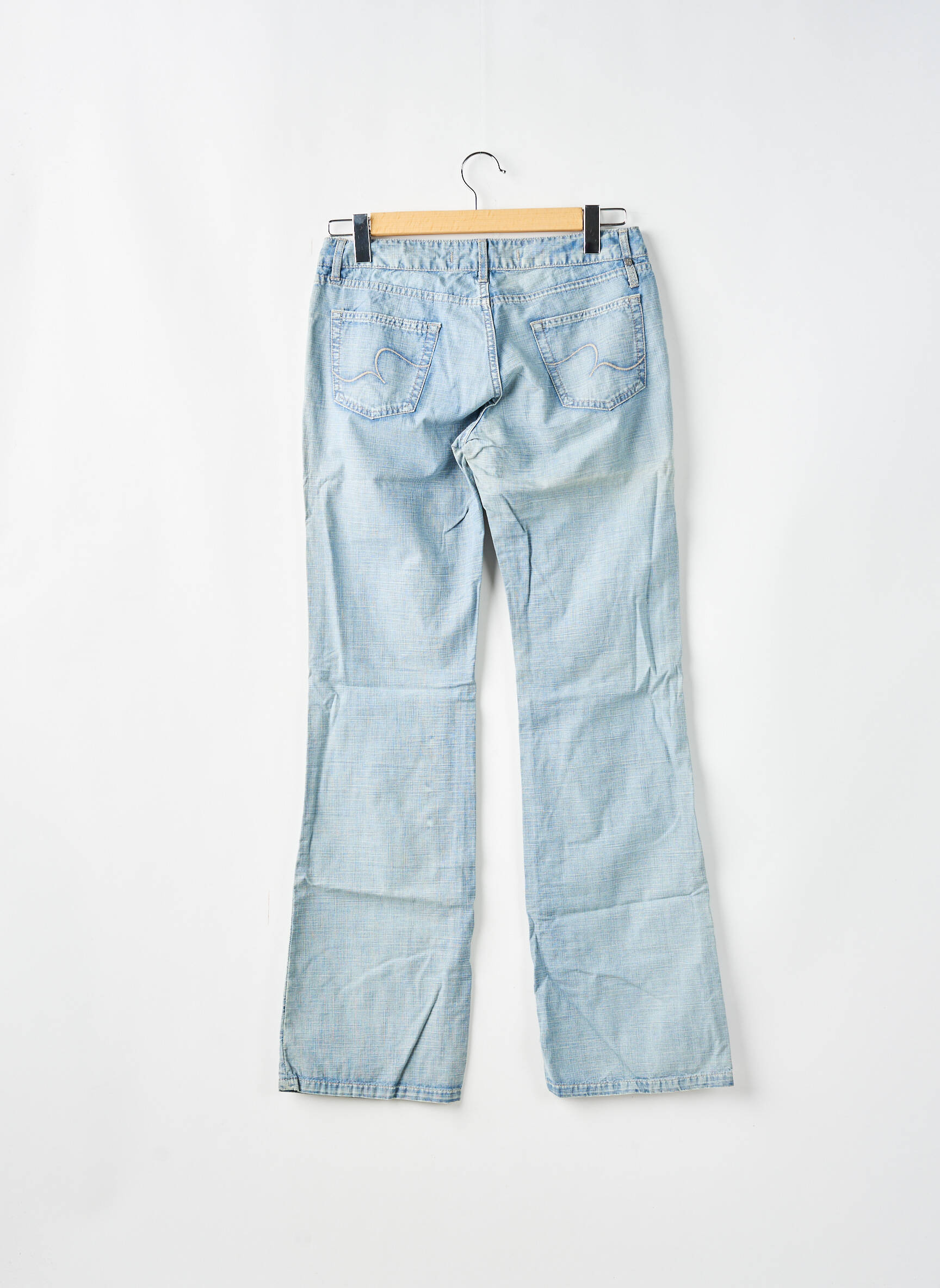Bootcut džinsai tamprumas maža dydžio mėlyna SCHOOL RAG moteris