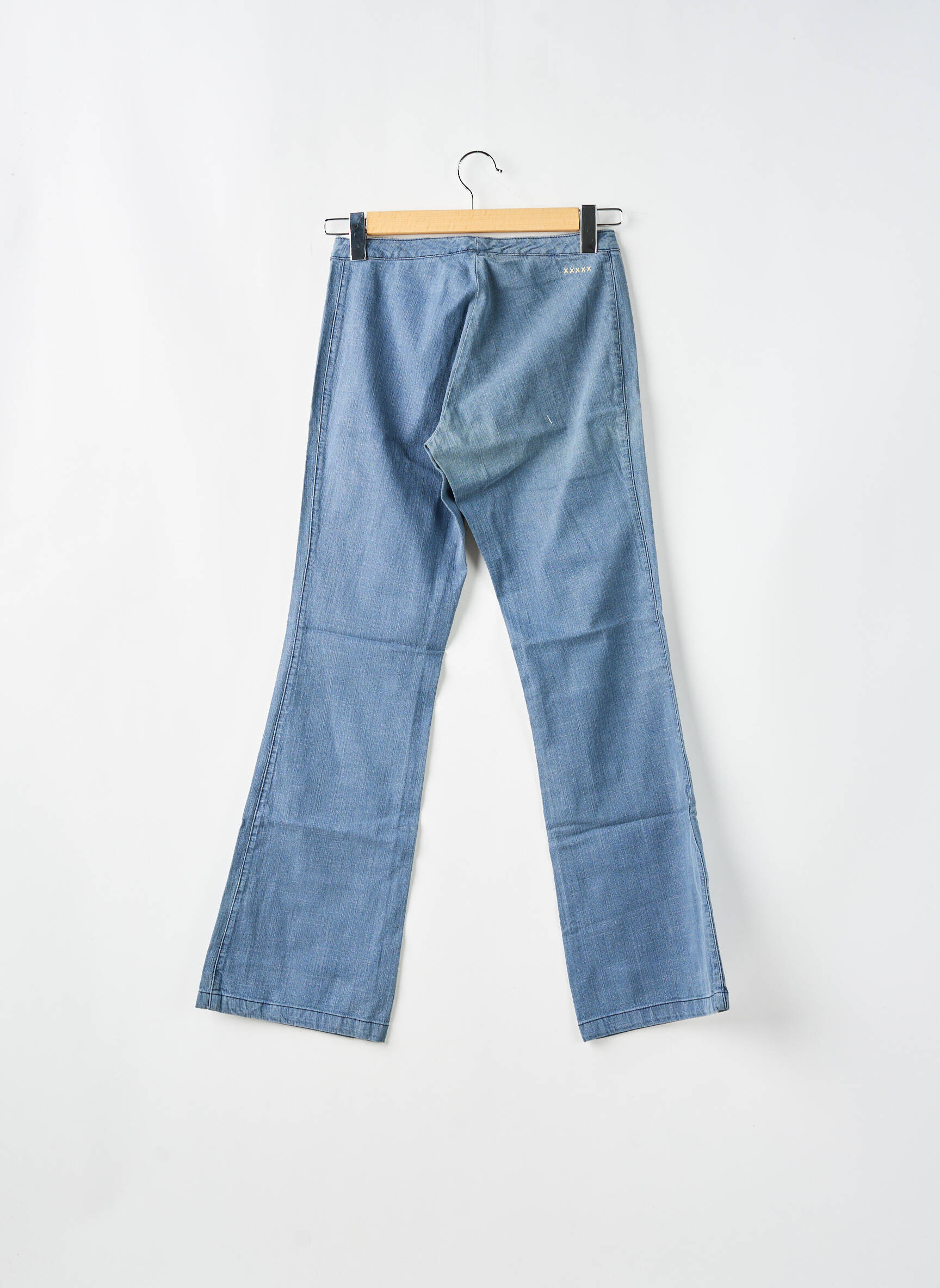 Bootcut džinsai aukšta talija aukšta talija mėlyna SCHOOL RAG moteris
