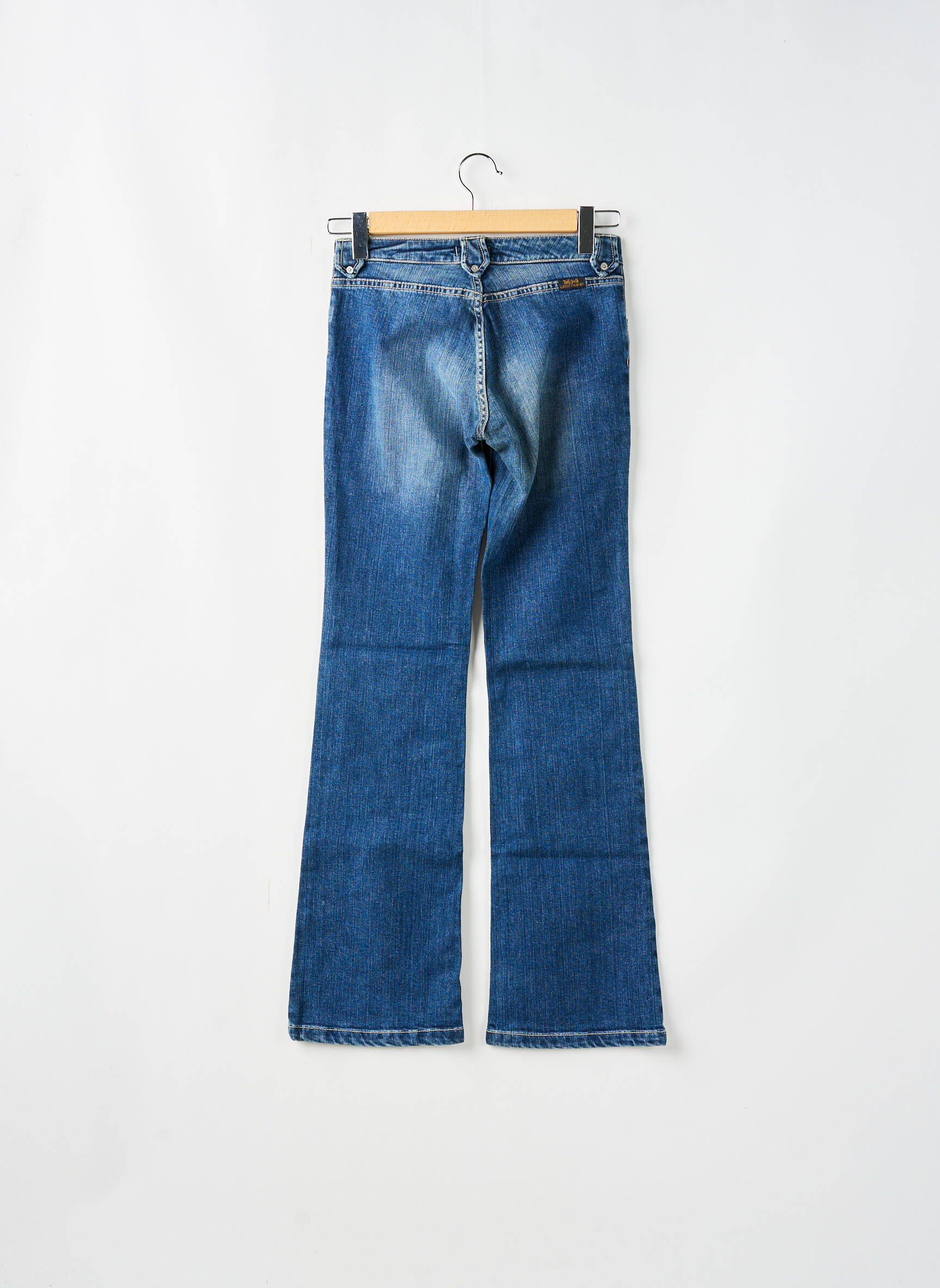 Bootcut džinsai tamprumas maža dydžio mėlyna TEDDY SMITH moteris