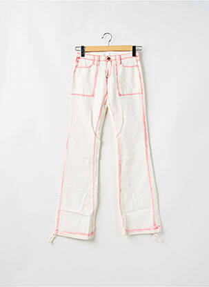 Bootcut džinsai uždarymas su užtrauktuku po mygtuku uždengimu bežinis LE TEMPS DES CERISES moteris
