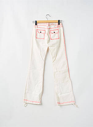 Bootcut džinsai uždarymas su užtrauktuku po mygtuku uždengimu bežinis LE TEMPS DES CERISES moteris