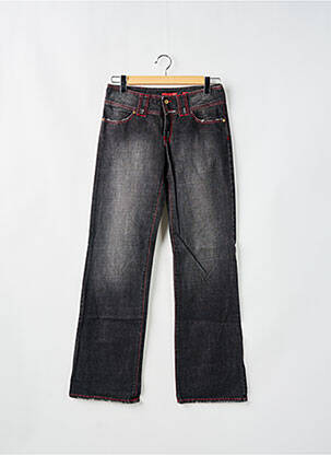 Bootcut džinsai tamprumas maža dydžio juodas MAGGIE moteris