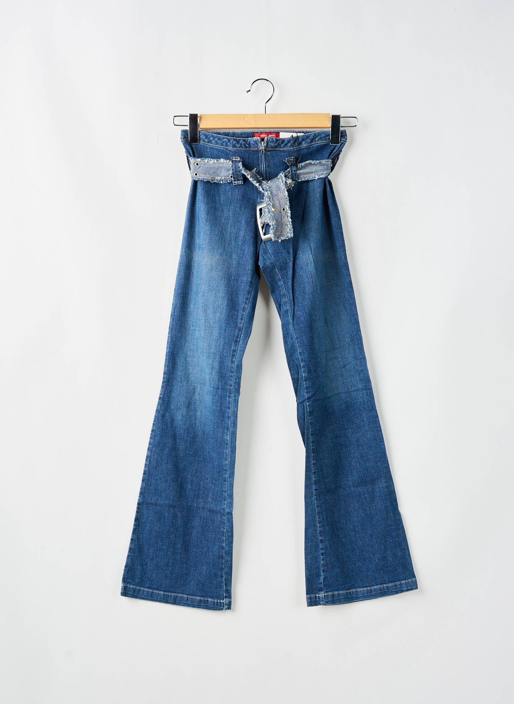 Bootcut džinsai normala dydis normala dydis šviesiai mėlyna TEDDY SMITH moteris