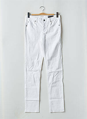Lieknos kelnės aukšta talija aukšta talija baltas CHEAP MONDAY moteris