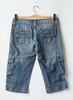 Pusilgių kelnių tamprumas maža dydžio mėlyna DENIM STUDIO moteris