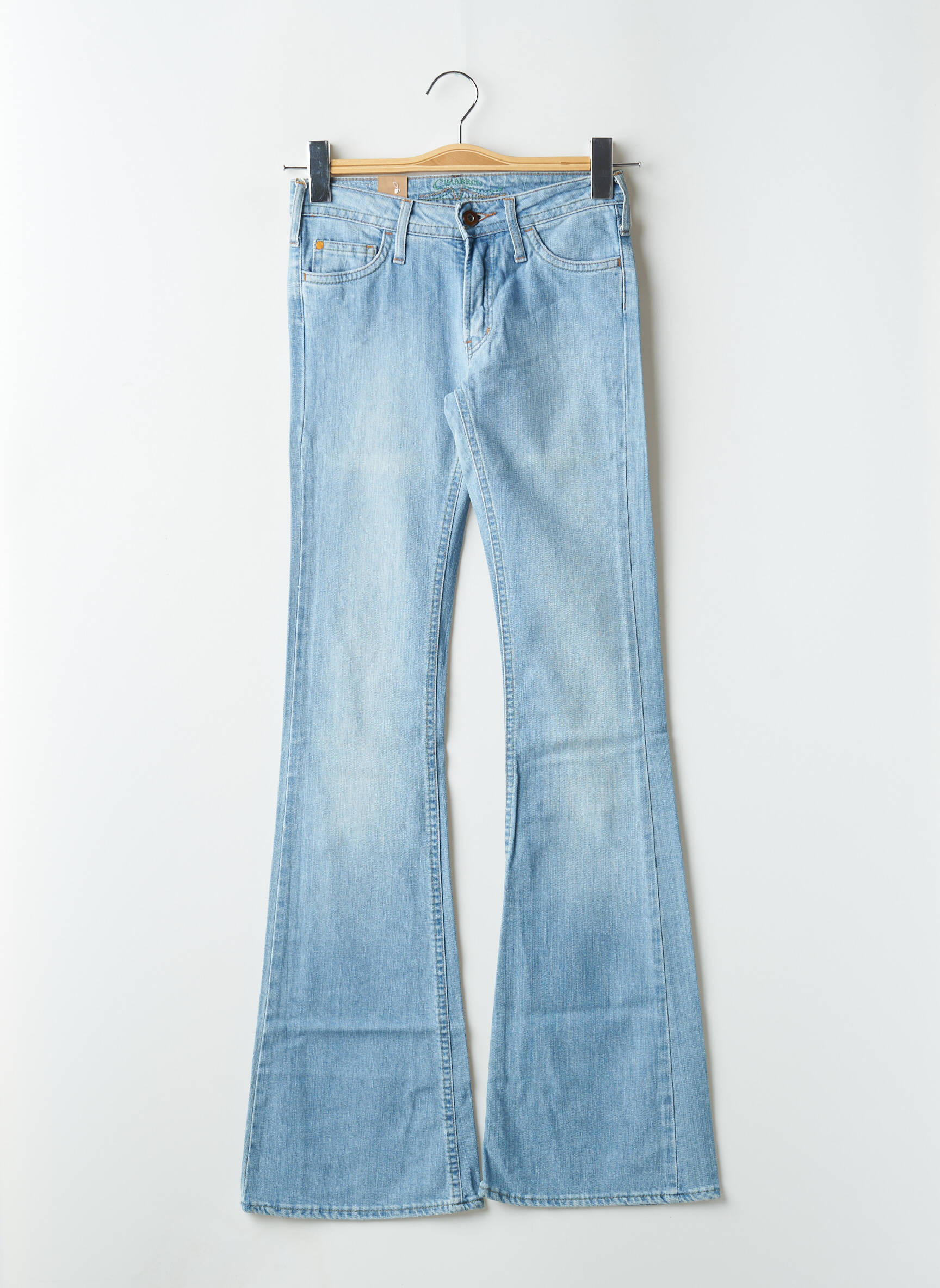 Bootcut džinsai normala dydis normala dydis mėlyna CIMARRON moteris