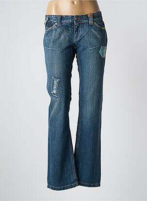Bootcut džinsai tamprumas maža dydžio mėlyna TEDDY SMITH moteris