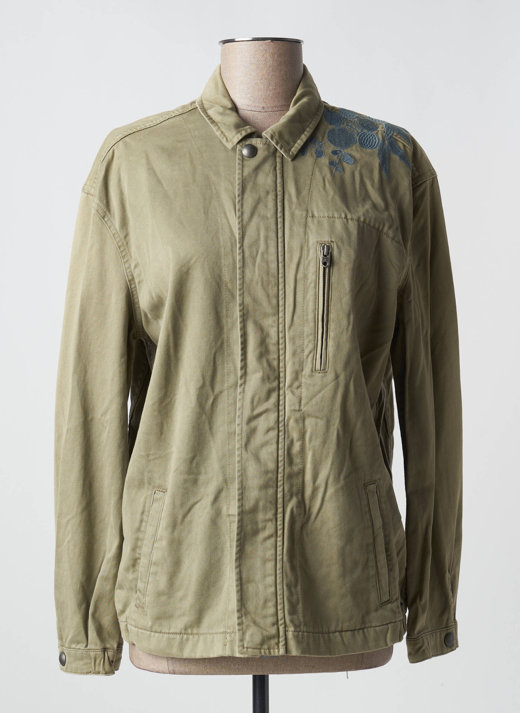 Kasdienis švarkas kišenės žalias SCOTCH & SODA moteris