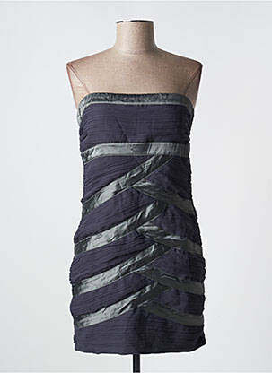 Pusilgių suknelė be rankų be rankų violetinis PEPE JEANS moteris