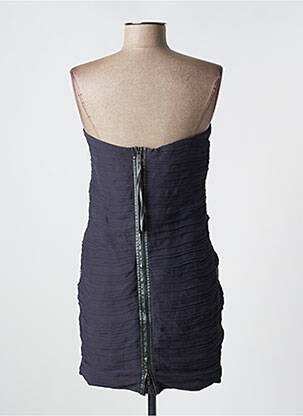 Pusilgių suknelė be rankų be rankų violetinis PEPE JEANS moteris