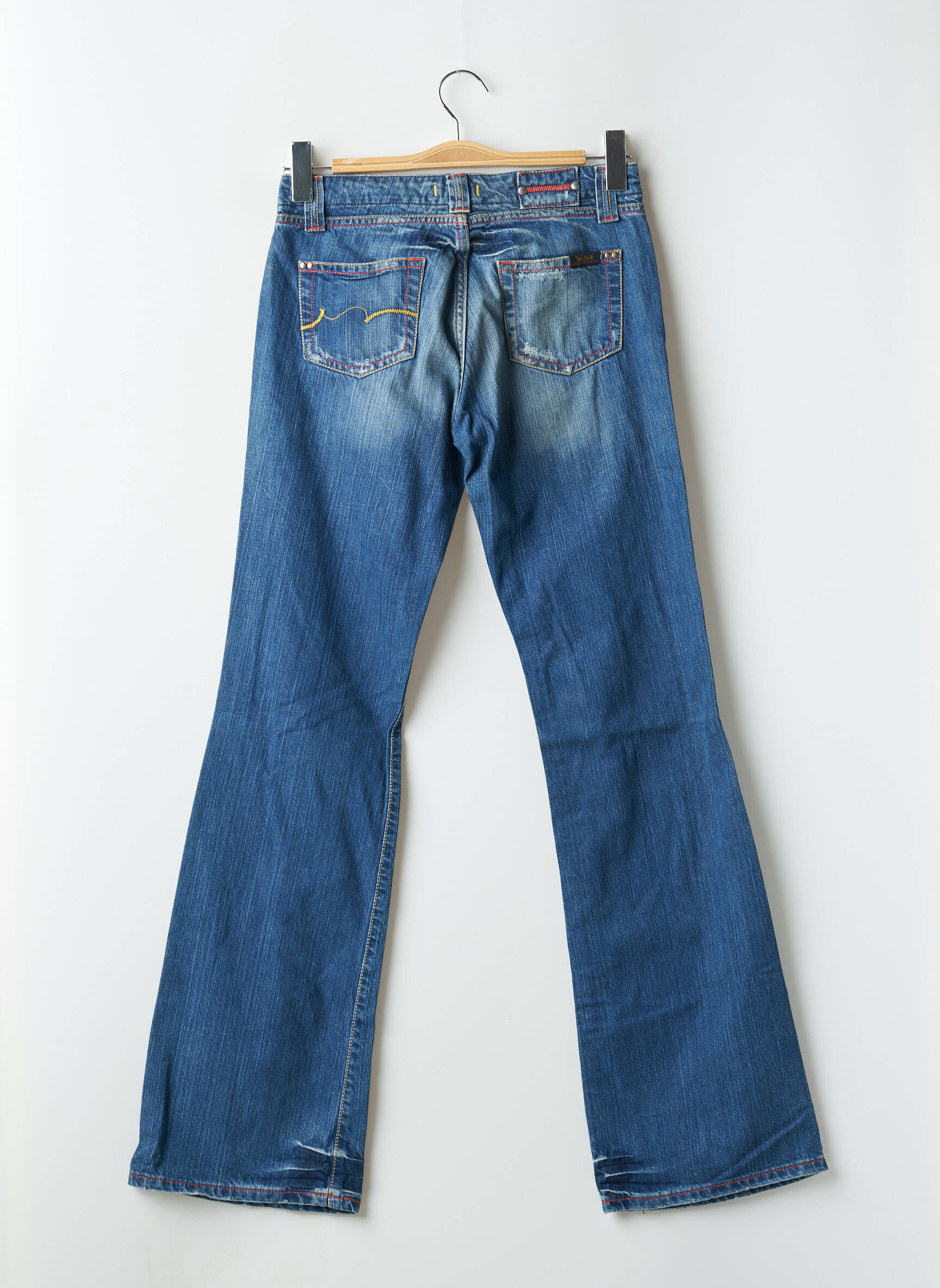Bootcut džinsai kišenės maža dydžio mėlyna TEDDY SMITH moteris