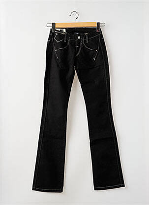 Bootcut džinsai kišenės maža dydžio juodas MARITHE & FRANCOIS GIRBAUD moteris