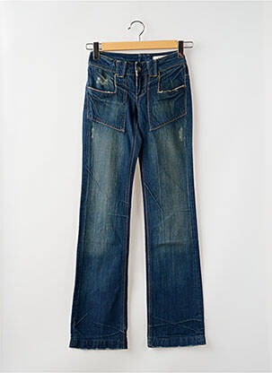 Bootcut džinsai tamprumas maža dydžio mėlyna TEDDY SMITH moteris