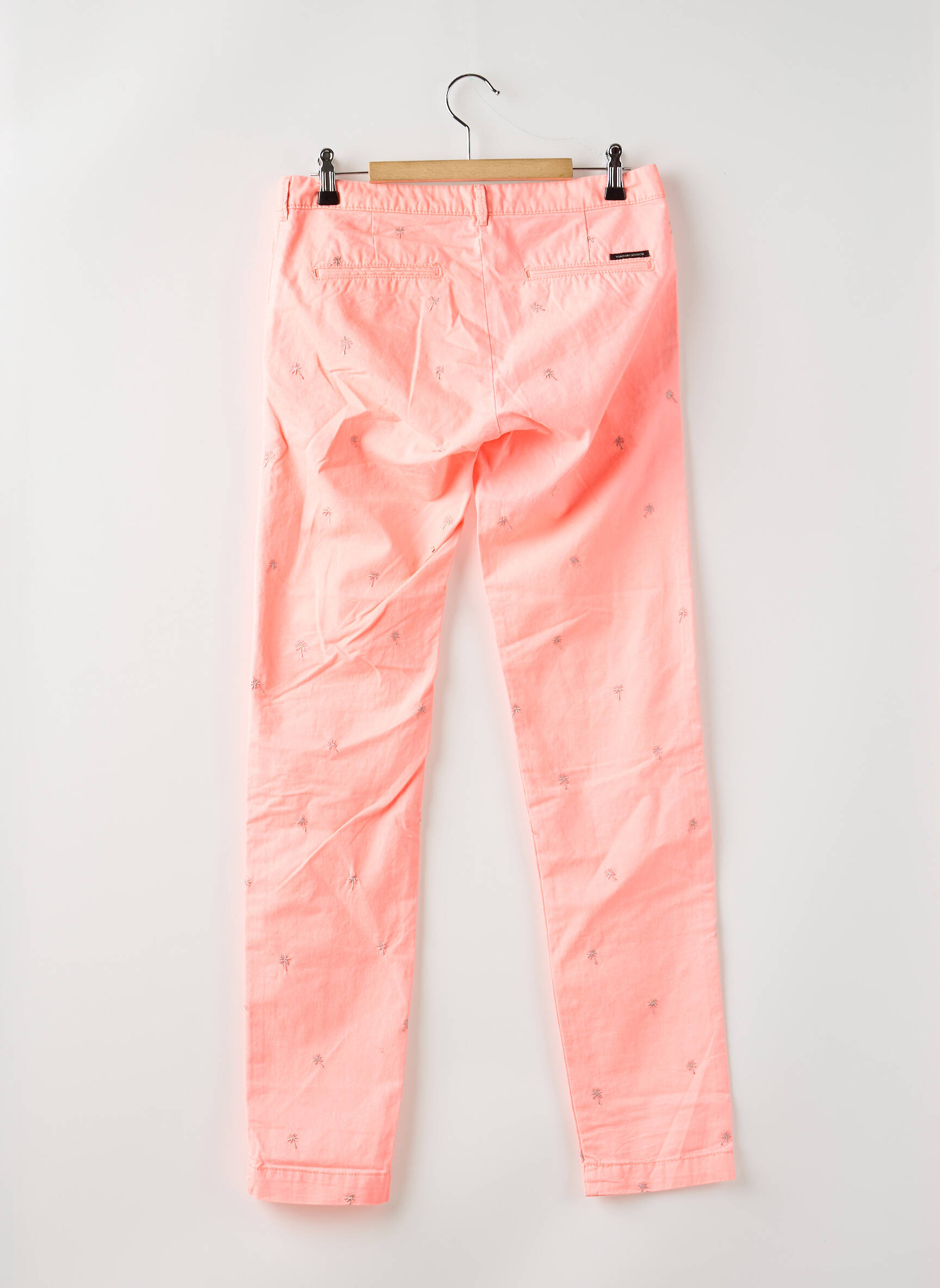 Chino kelnė maža dydžio maža dydžio rožinė MAISON SCOTCH moteris