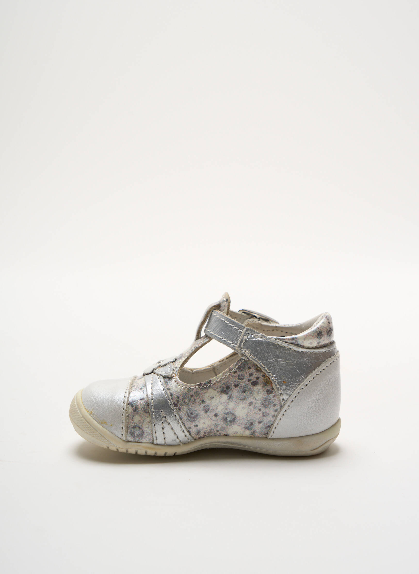 Sandalai/nu pėdos apvalus mygtukas apvalus mygtukas pilka GBB mergina