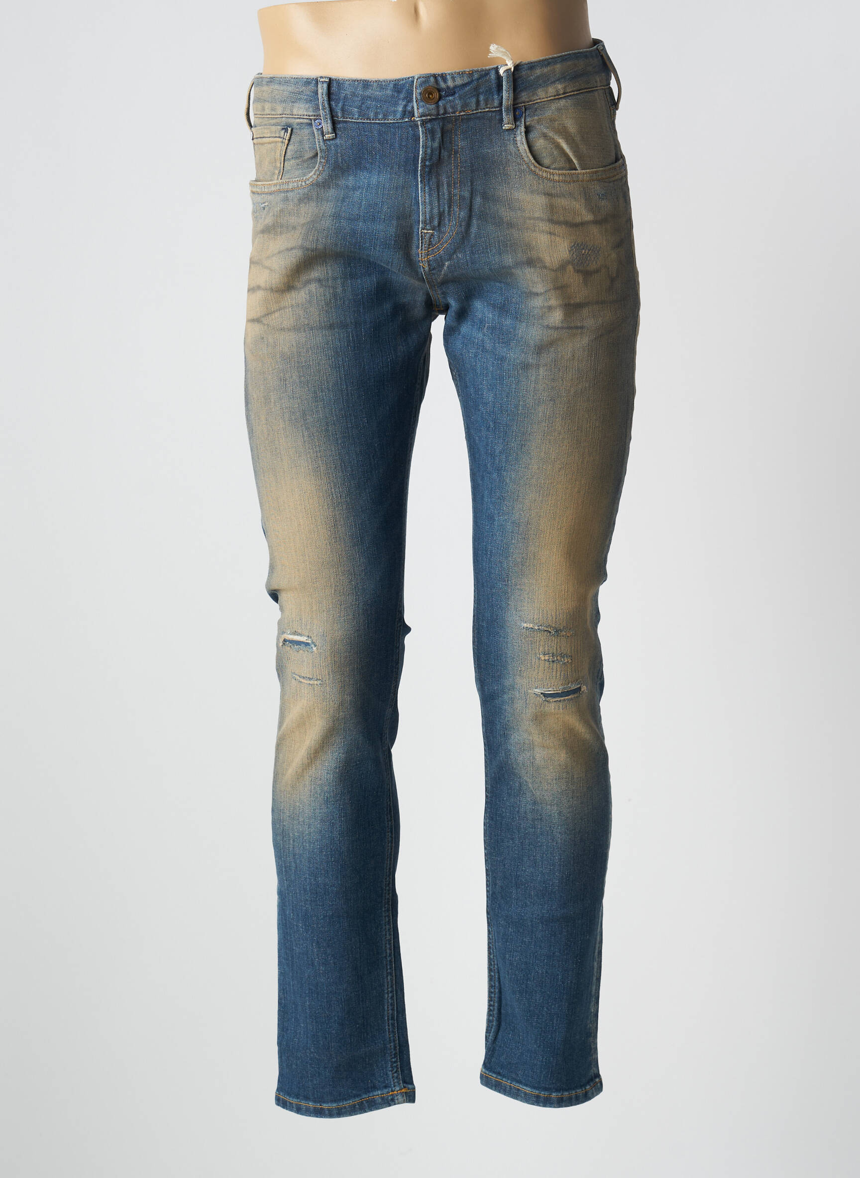 Lieknos džinsai tamprumas normala dydis mėlyna SCOTCH & SODA vyras