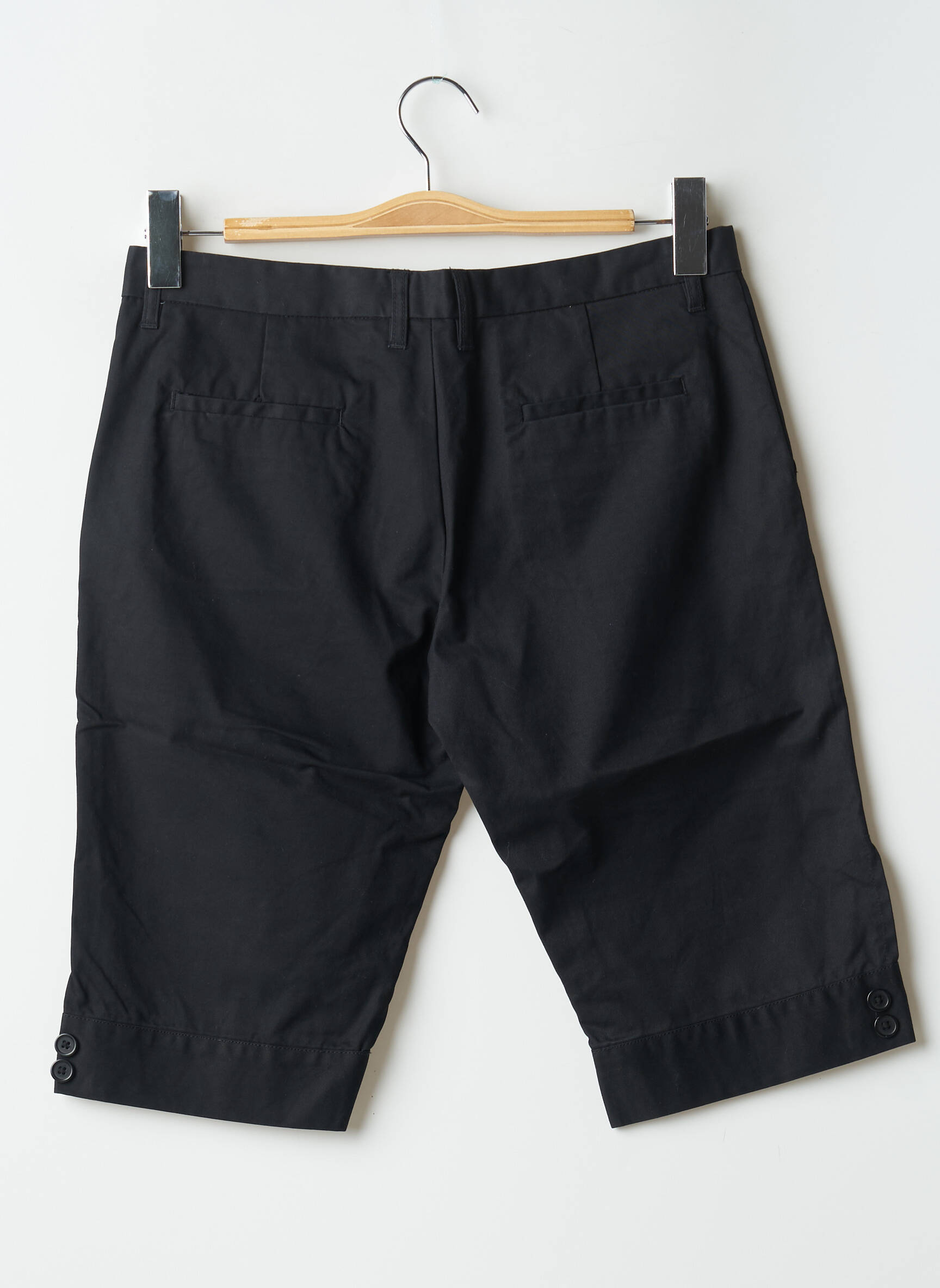 Bermudas chino kirpimas normala dydis juodas LADY SOUL moteris