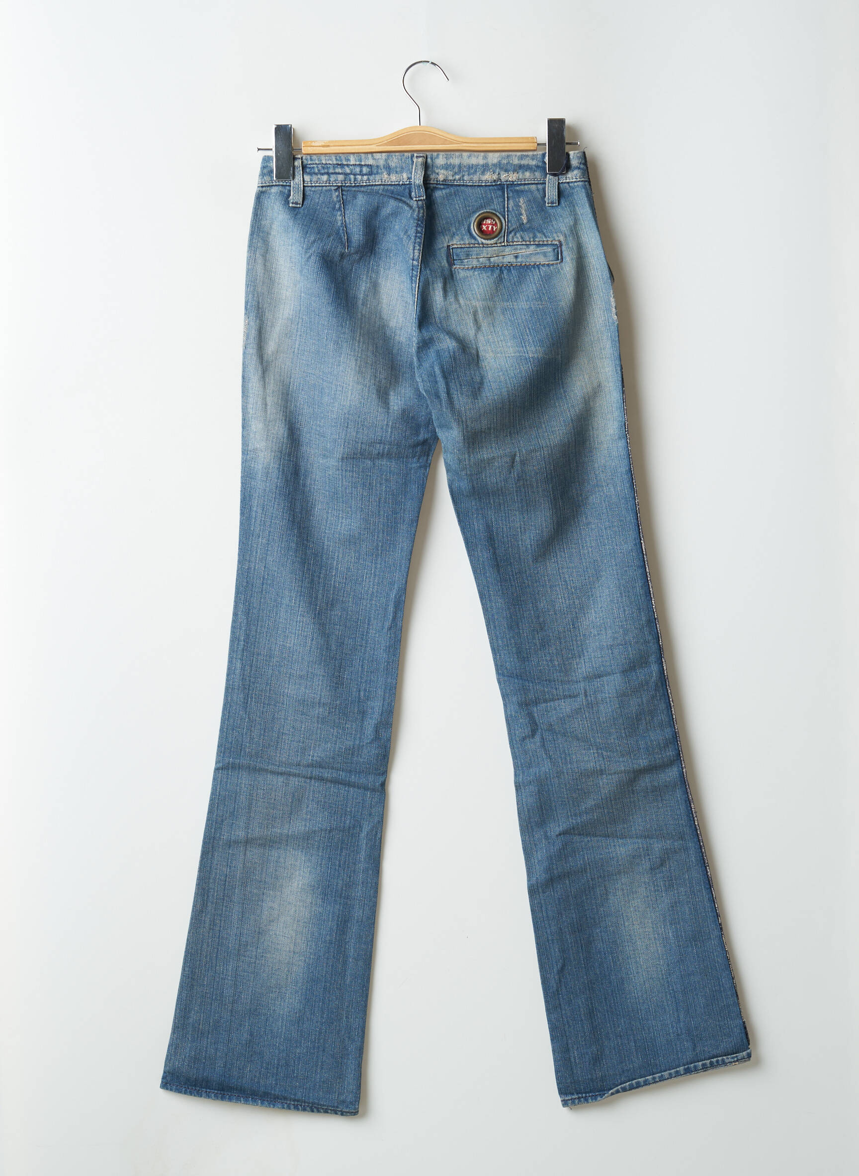 Bootcut džinsai tamprumas maža dydžio mėlyna MISS SIXTY moteris