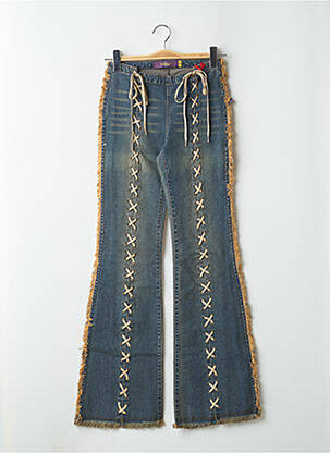 Bootcut džinsai aukšta talija aukšta talija mėlyna NEW LONDON moteris