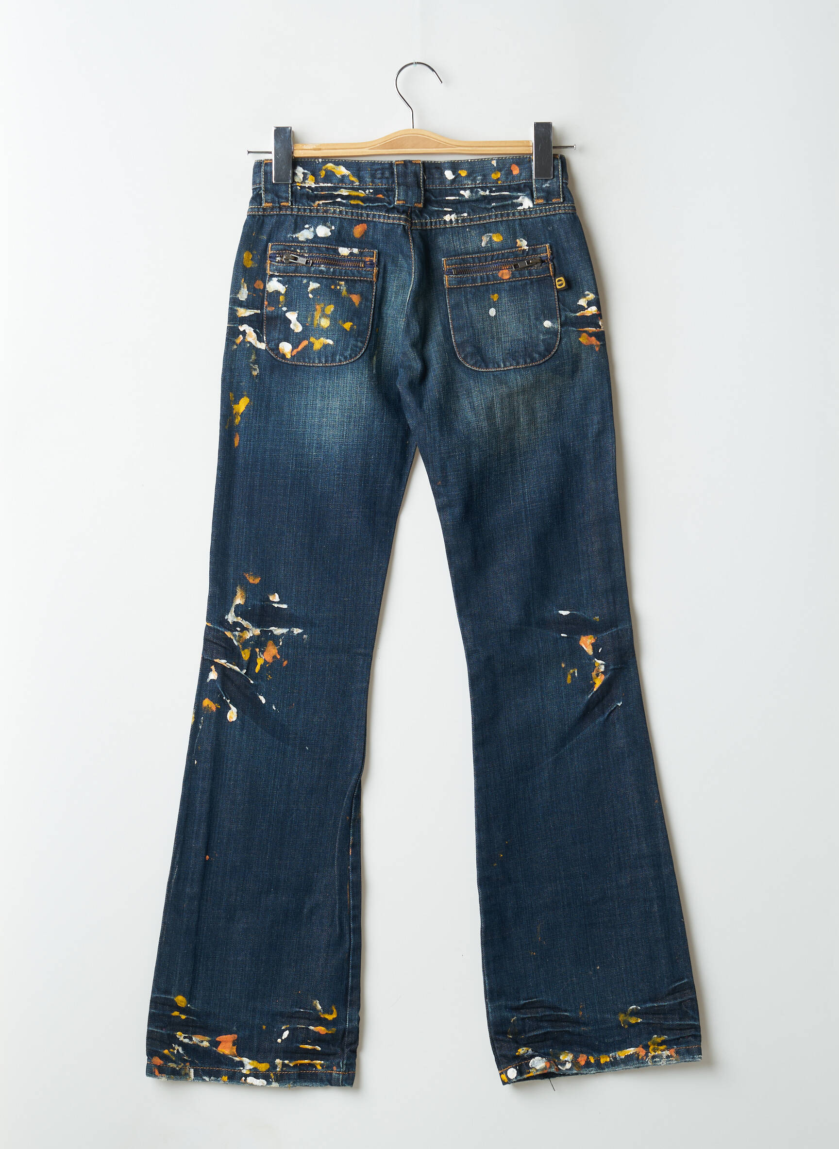 Bootcut džinsai normala dydis normala dydis mėlyna RWD moteris